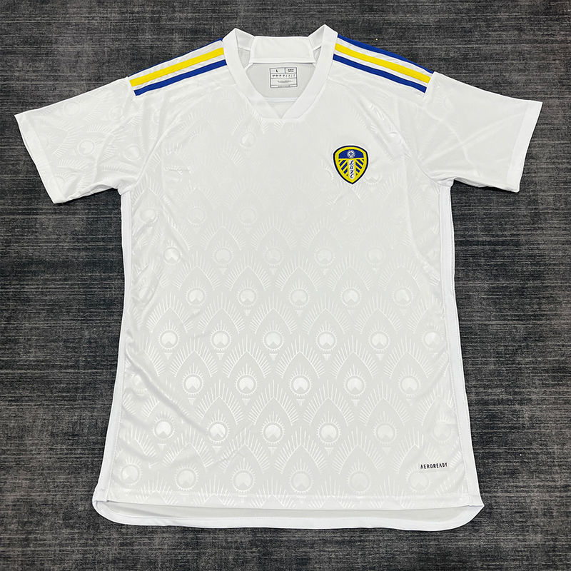 White Polyester Soccer Fan Version Jersey Long Lasting