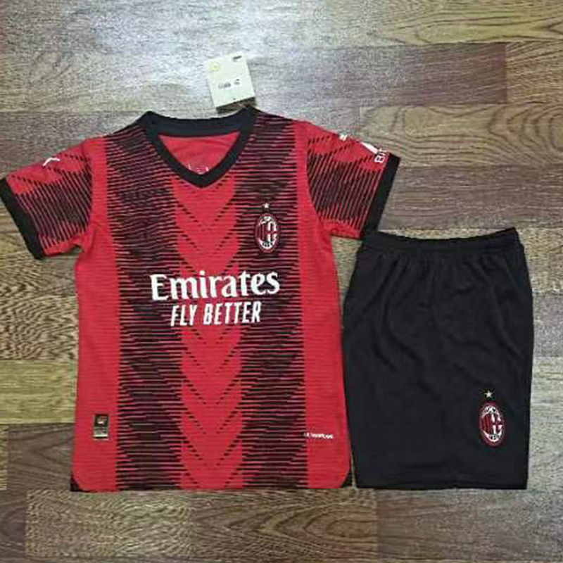 Customizable Polyester Kids Soccer Jerseys Kids Football Jersey